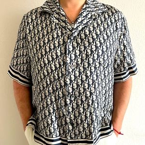 Dior oblique silk shirt